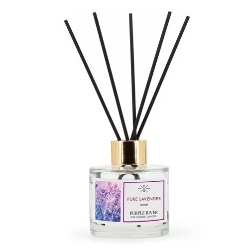 Kvapų difuzorius Purple River, 100 ml, 7 × 7 × 7 cm