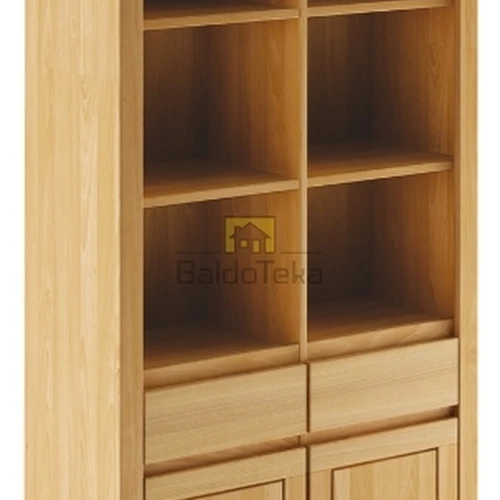 Plati ir erdvi spinta iš natūralaus medžio