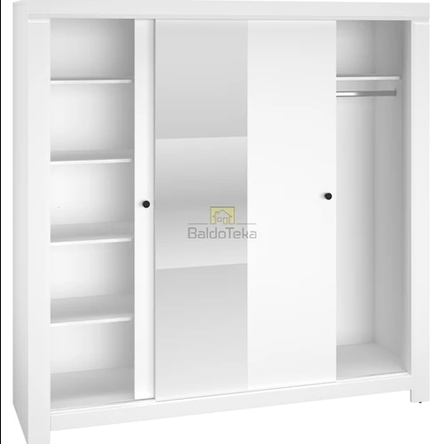 Erdvi spinta su metališkais apdailos elementais