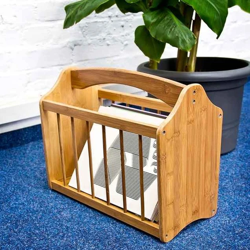 Laikraščių stovas Relaxdays 10015644.0, 42 × 21 × 33 cm - Dekoracijos