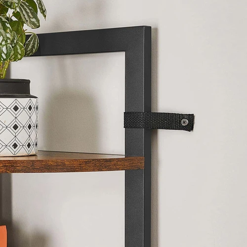 VASAGLE kampinė lentyna su pristatymo komplektu ir instrukcija