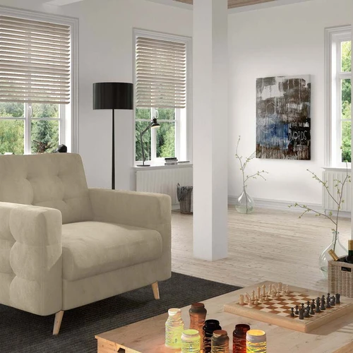 Elegantiškas fotelis EL3413 – puikus pasirinkimas bet kuriai patalpai