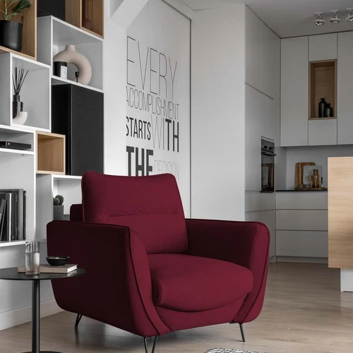 Minkšti foteliai su atlošo reguliavimu