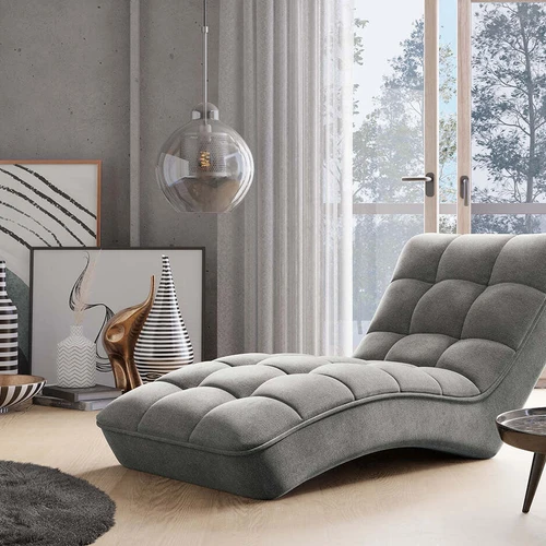 Komfortiškas šezlongas EL9873 su kontūruota sėdyne ir atlošu