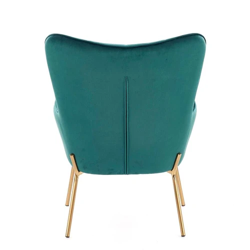 Elegantiška žalona su chromuotomis kojomis