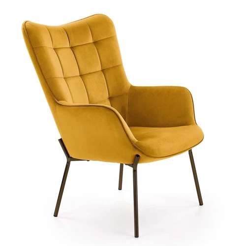 Patogi sofos lova su tamsiai žaliu apmušalu ir juodomis kojomis