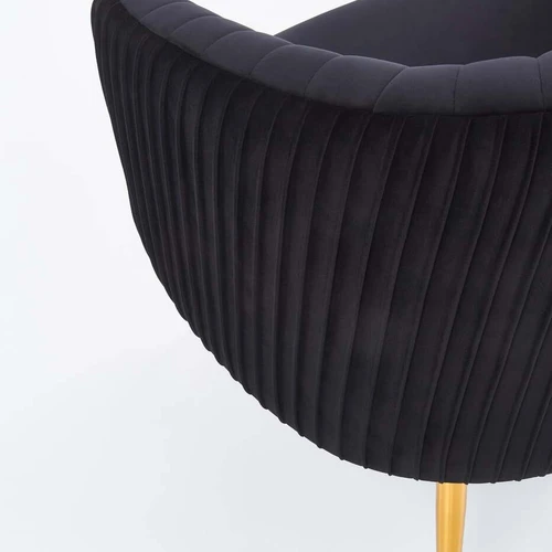 Moderni kėdė su chromuoto plieno karkasu