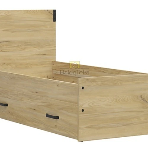 Moderni uosio spalvos LARA lova su LMDP rėmu