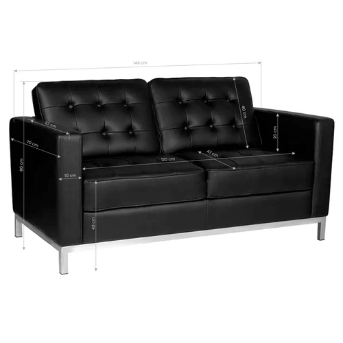 Itališko dizaino biuro sofa