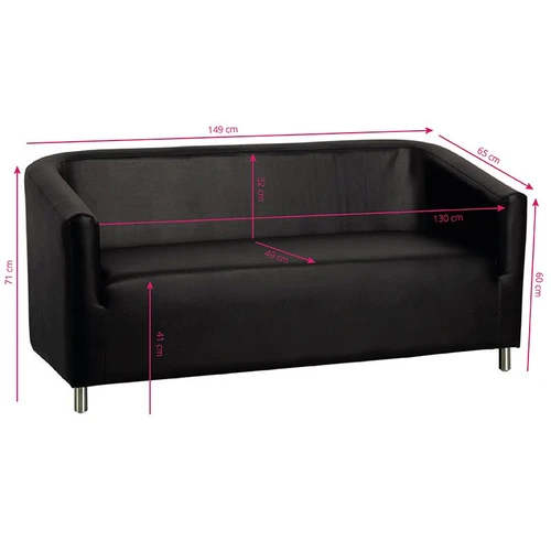 Patogi laukiamoji sofa viešosioms erdvėms