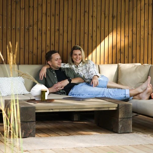 Lauko baldai ¦ TIMBER Kampinės sofos komplektas N-1 - Lauko baldų komplektai