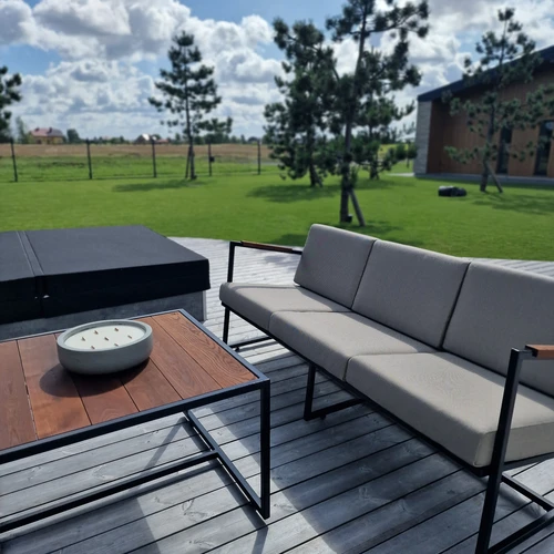 Lauko baldų komplektas ¦ MODERN 3+1+1+stalas - Lauko baldų komplektai