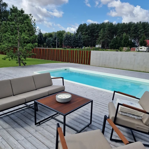 Lauko baldų komplektas ¦ MODERN 3+1+1+stalas - Lauko baldų komplektai