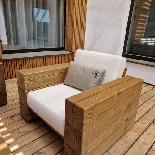 Lauko fotelis ¦ TIMBER - Foteliai, sofos