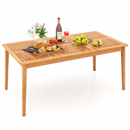 Lauko stalas, 6 asmenims, 170,18 × 76,2 × 88,9 cm - Stalai