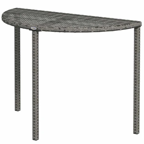 Lauko stalas Outsunny 100x50x74cm., pilkos spalvos