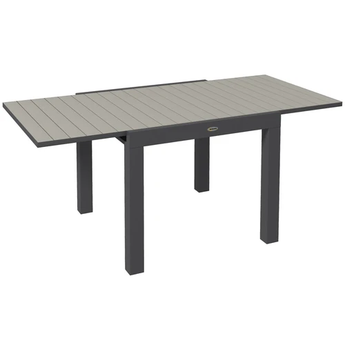 Lauko stalas Outsunny 162x80x75cm., tamsiai pilkos spalvos