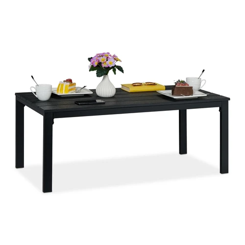 Lauko stalas Relaxdays 10045715, iki 4 asmenų, 98 × 39 × 48 cm