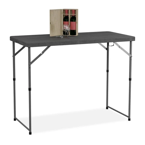 Lauko stalas Relaxdays 10049590_111, iki 6 asmenų, 120 × 74 × 60 cm