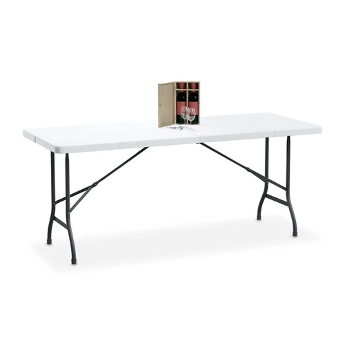 Lauko stalas Relaxdays 10049598_49, iki 8 žmonių, 180 × 72 × 74 cm