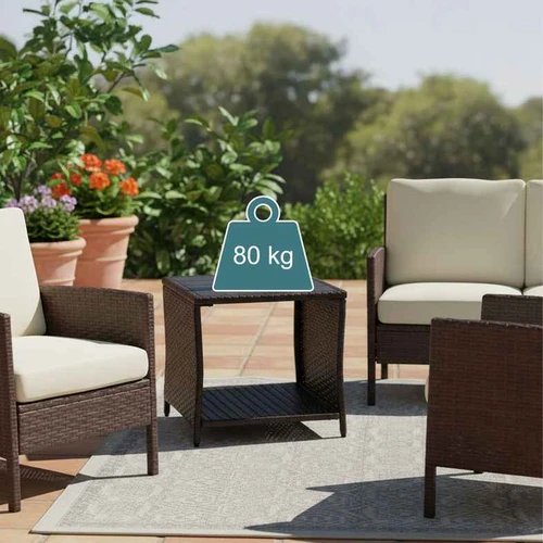 Lauko stalas Relaxdays 10052553_93, 45 × 40 × 45 cm - Stalai