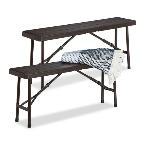 Lauko suolai Relaxdays, 2 vnt, Rudi, 100 × 42 × 25 cm