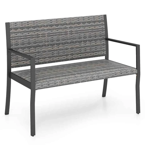 Lauko suolas, dvivietis, 109,5 × 84 × 55 cm - Suolai, daiktadėžės