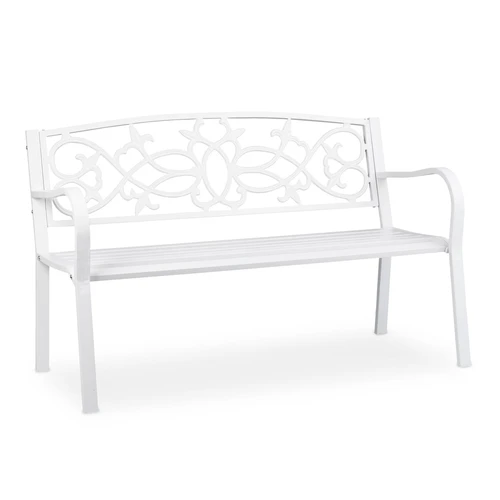 Lauko suoliukas Relaxdays 10036721.0, 2 vietų, 124,5 × 78 × 58 cm