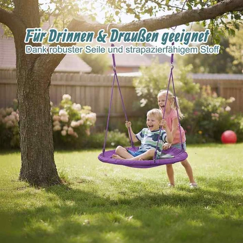 Lauko sūpynės Relaxdays, lizdo formos - Supamieji krėslai, supynės