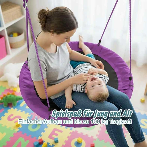 Lauko sūpynės Relaxdays, lizdo formos - Supamieji krėslai, supynės