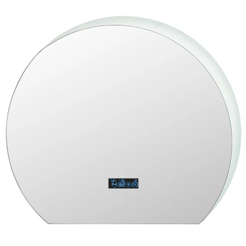 Led sieninis veidrodis 53x60x3cm., sidabrinės spalvos