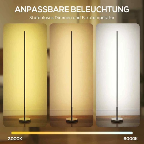 LED toršeras, 20 × 20 × 150 cm - Toršerai