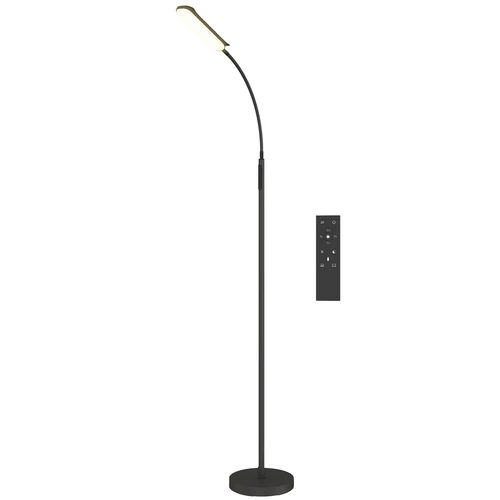 LED toršeras, 5 apšvietimo režimai, Juodas, Ø22 × 175 cm