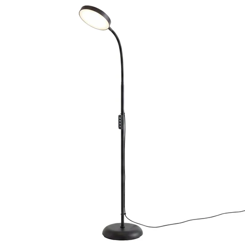 LED toršeras VASAGLE, Reguliuojamas ryškumas, Juoda, 22 × 170 × 22 cm