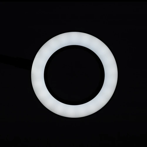 LED žiedinė stalinė lempa ACTIVESHOP, 18 LED - Staliniai šviestuvai