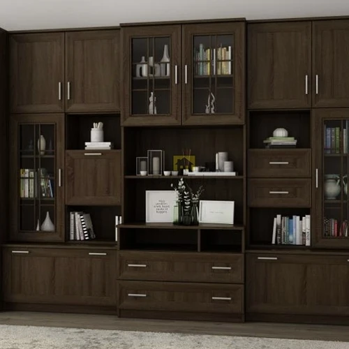 Tvirtos medžio drožlių plokštės spinta