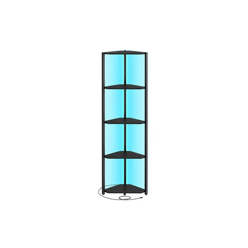Lentyna 24,8x48x146,6cm., juodos spalvos