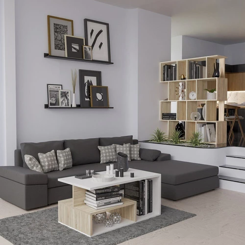 Universalus lentynos montavimas: vertikaliai arba horizontaliai