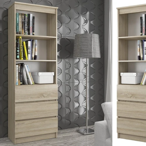 Laminuota knygų spinta su aukšta atsparumu dilimui