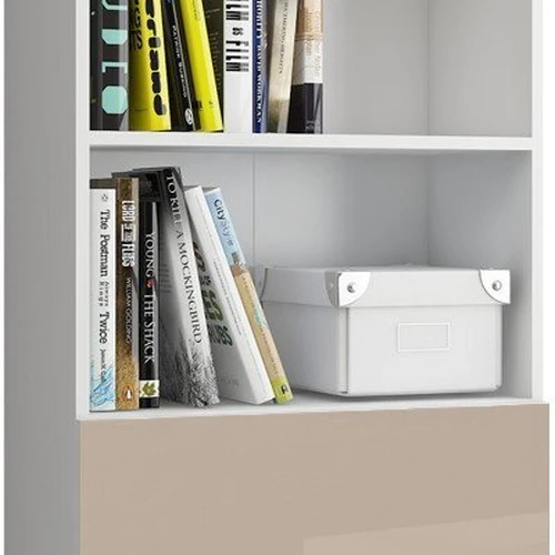 Lentyna NORE CLP R60, baltos/kreminės spalvos