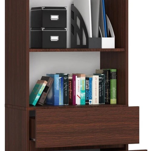 Atspari dilimui knygų spinta su ABS briaunomis