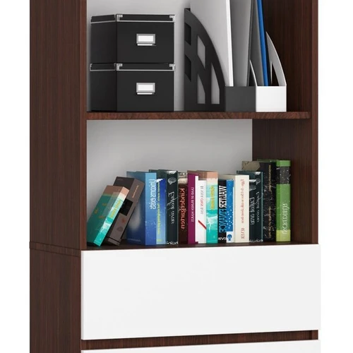 Lentyna NORE CLP R60, tamsiai rudos/baltos spalvos