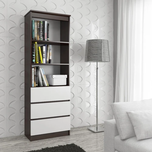 Patogi knygų spinta su 24 mėn. garantija ir pristatymo vadovu