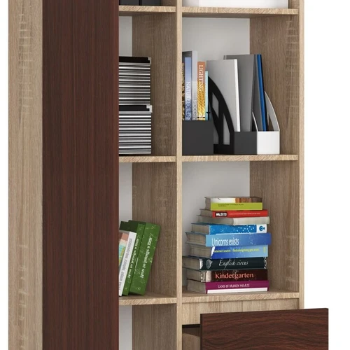 Laminuotas stelažas su ABS briaunomis