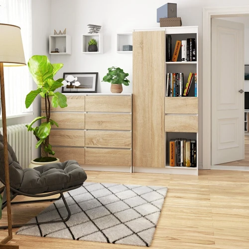 Patogi surinkimo knygų spinta su 24 mėn. garantija