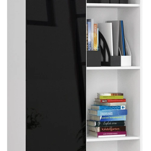 Lentyna NORE CLP R80, baltos/juodos spalvos