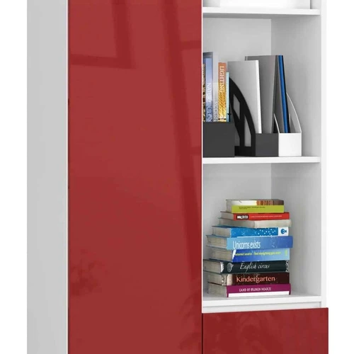 Lentyna NORE CLP R80, baltos/raudonos spalvos