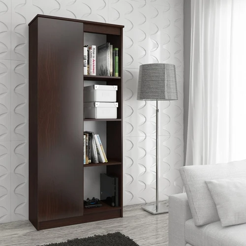 Savarankiško surinkimo knygų spinta su pristatymo vadovu