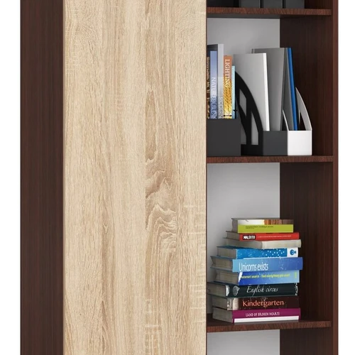 Lentyna NORE CLP R80, tamsiai rudos/ąžuolo spalvos