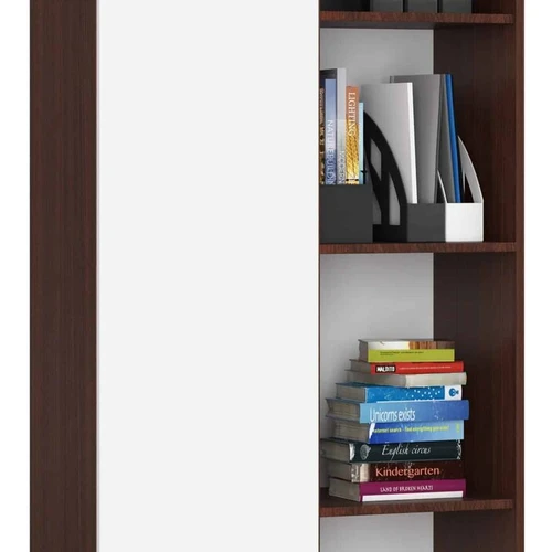 Lentyna NORE CLP R80, tamsiai rudos/baltos spalvos